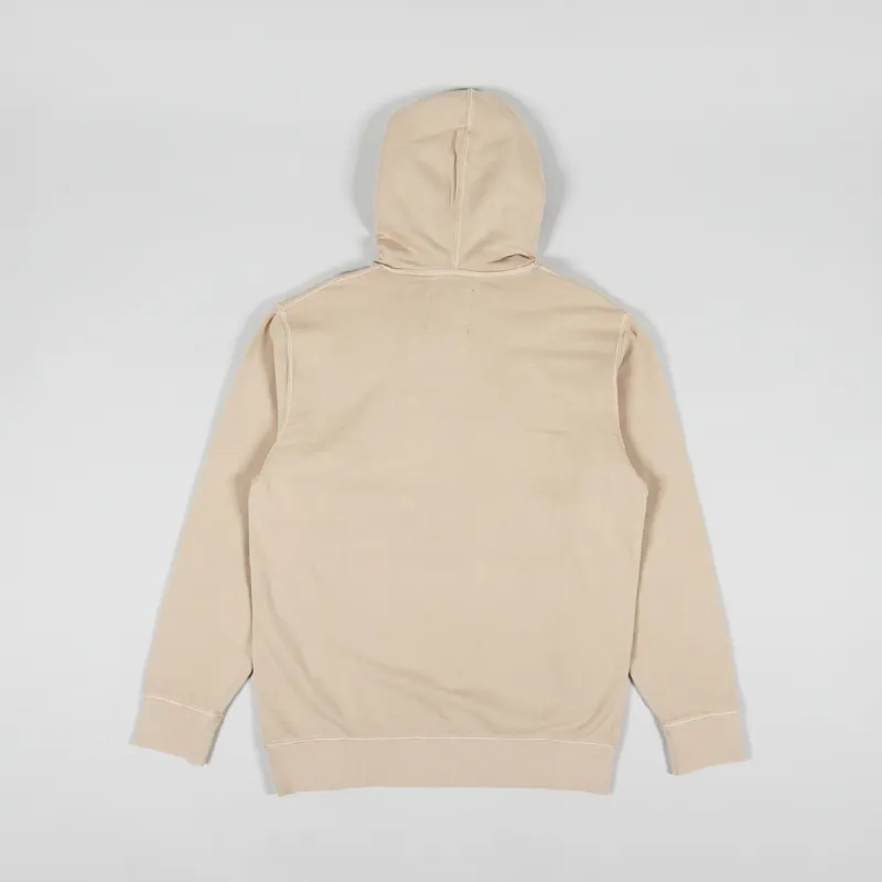 Edwin Katakana Hoodie Sand Stone-1