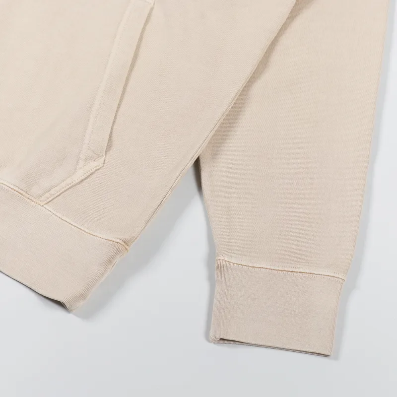 Edwin Katakana Hoodie Sand Stone-5