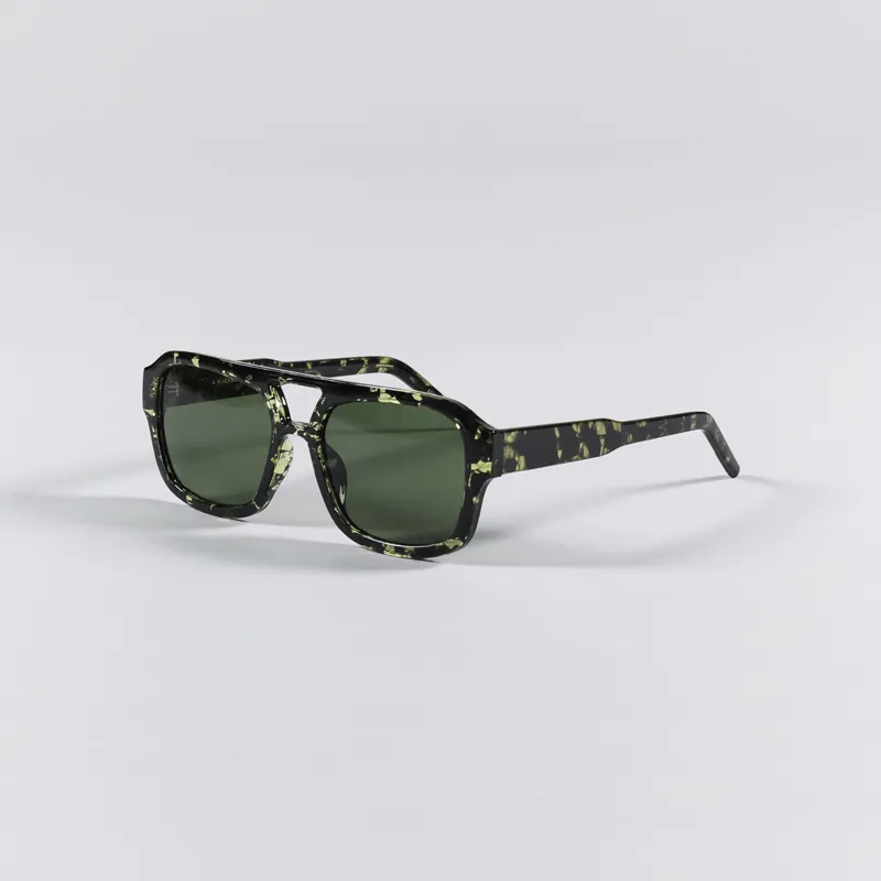 A.Kjaerbede Kaya Sunglasses Black Yellow Tortoise
