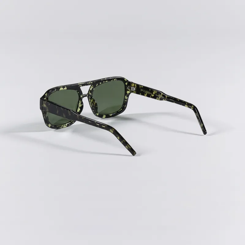 A.Kjaerbede Kaya Sunglasses Black Yellow Tortoise-3