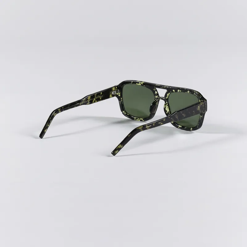 A.Kjaerbede Kaya Sunglasses Black Yellow Tortoise-2
