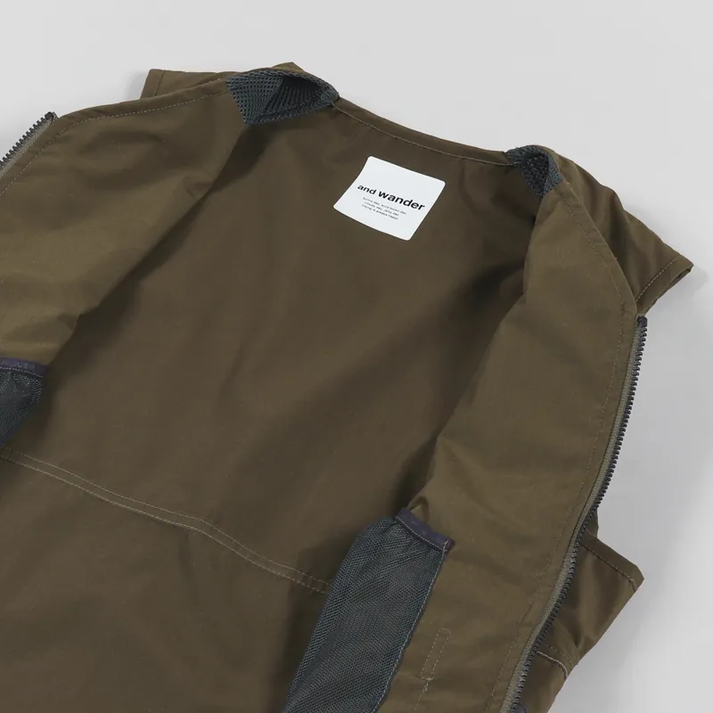 And Wander Kevlar Vest Khaki-4