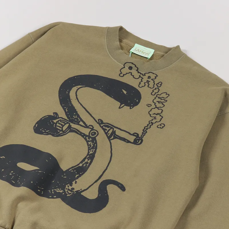【ARIES】Killa Snake Sweatshirt Aries - Killa Snake Sweatshirt | HBX - Globally Curated