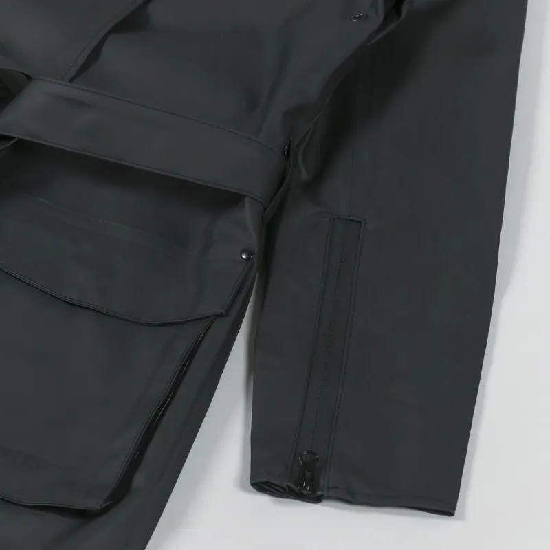 Stutterheim Womens Kista Lightweight Jacket Black-7