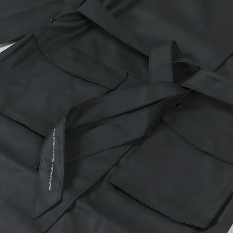 Stutterheim Womens Kista Lightweight Jacket Black-6