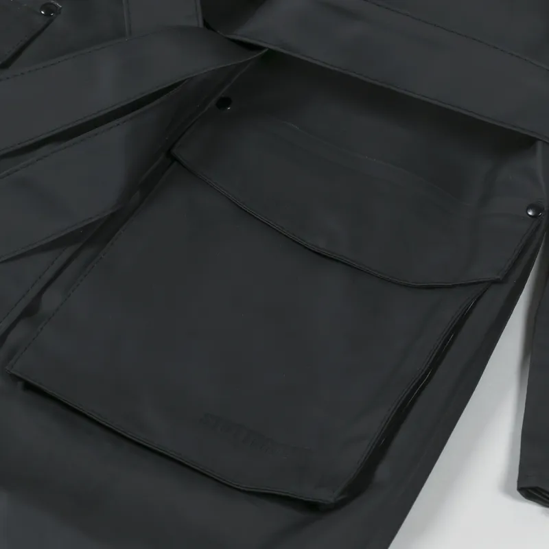 Stutterheim Womens Kista Lightweight Jacket Black-8