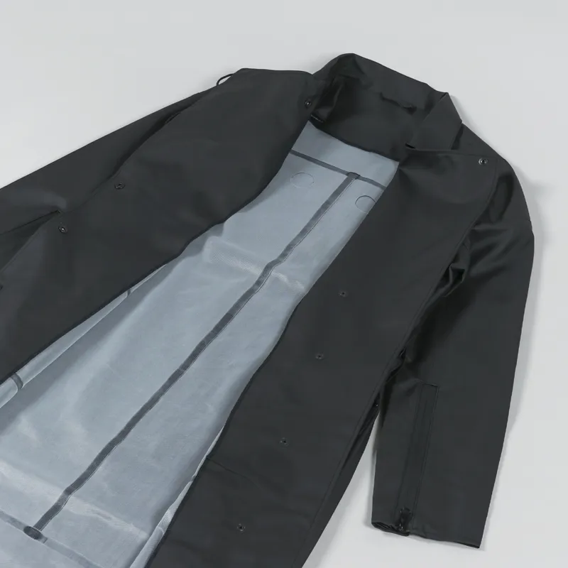 Stutterheim Womens Kista Lightweight Jacket Black-4