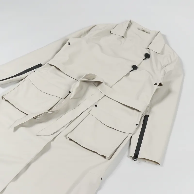 Stutterheim Womens Kista Lightweight Jacket Oyster-3