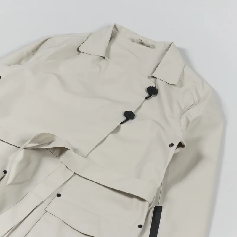 Stutterheim Womens Kista Lightweight Jacket Oyster-4