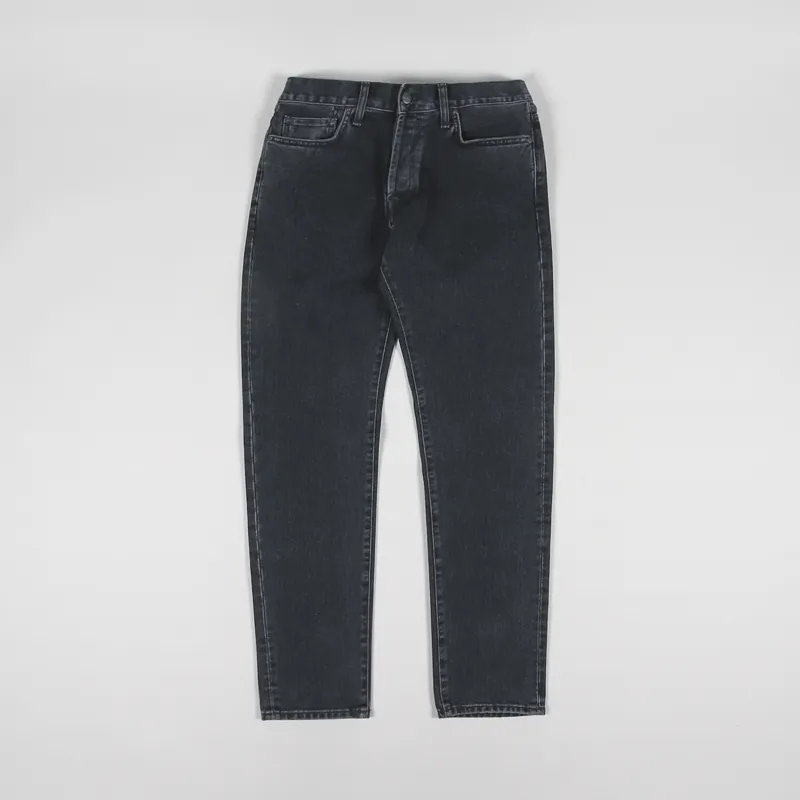 Carhartt WIP Klondike Pant Black Stone Washed Maitland Denim-1
