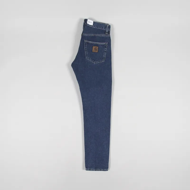 Carhartt WIP Klondike Pant Blue Stone Washed Maitland Denim-2