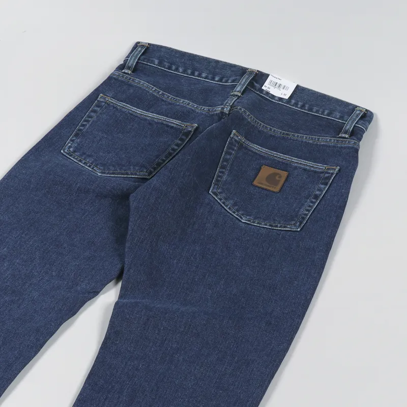 Carhartt WIP Klondike Pant Blue Stone Washed Maitland Denim-7