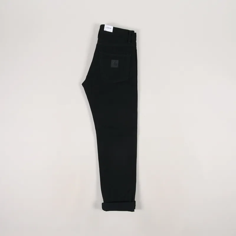 Carhartt WIP Klondike Pant Black Maitland Denim-2
