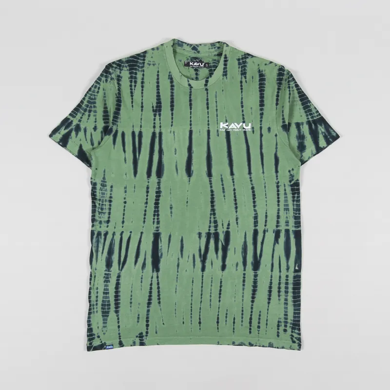 Kavu Klear Above Etch Art T Shirt Forest Tie Dye-1