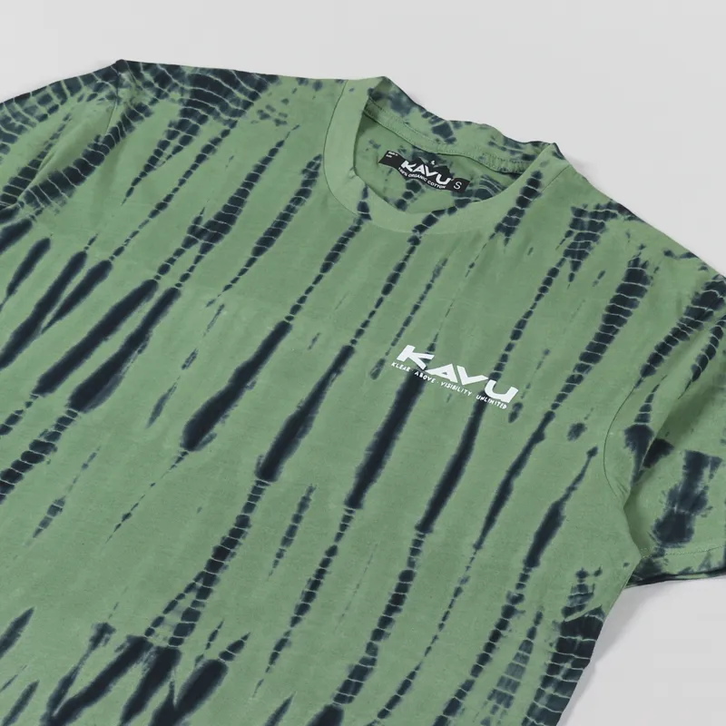 Kavu Klear Above Etch Art T Shirt Forest Tie Dye-3