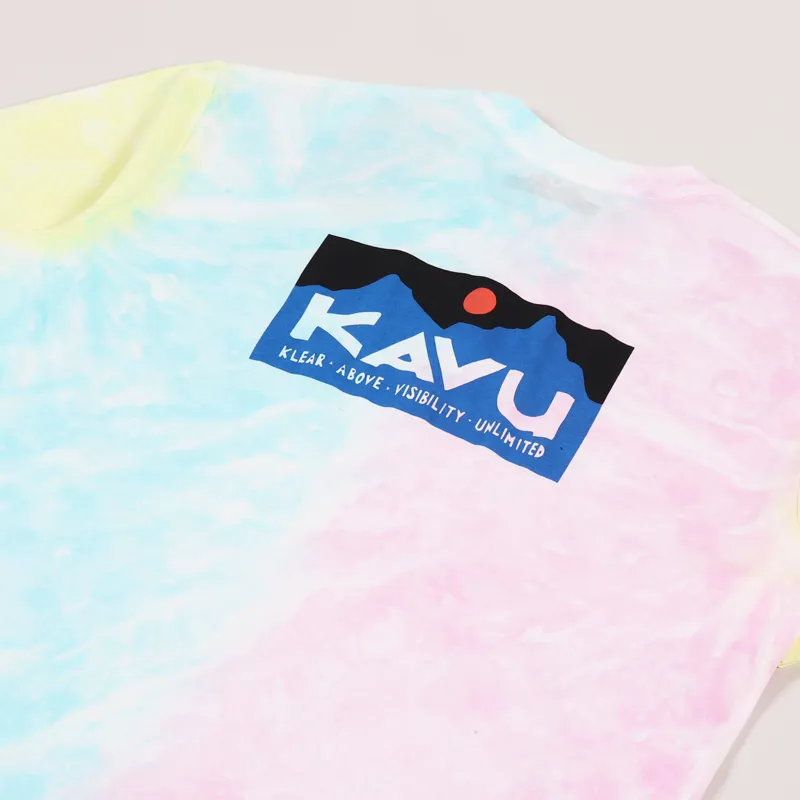 Kavu Klear Above Etch Art T Shirt Tie Dye-2