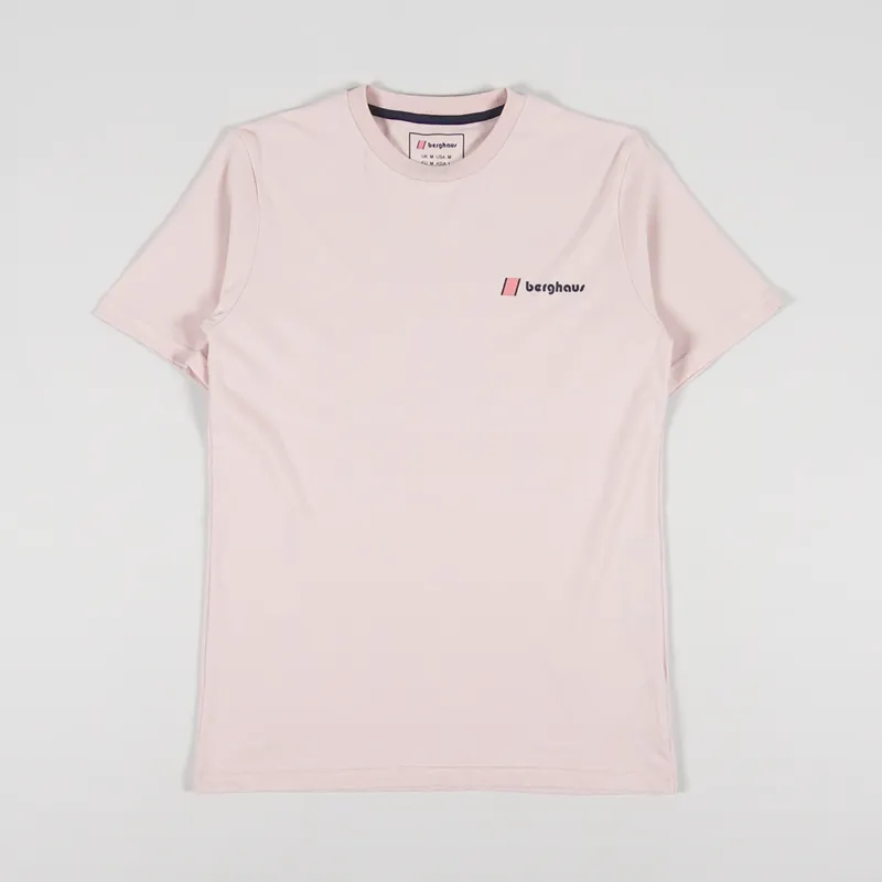 Berghaus Kanchenjunga Static T Shirt Light Pink