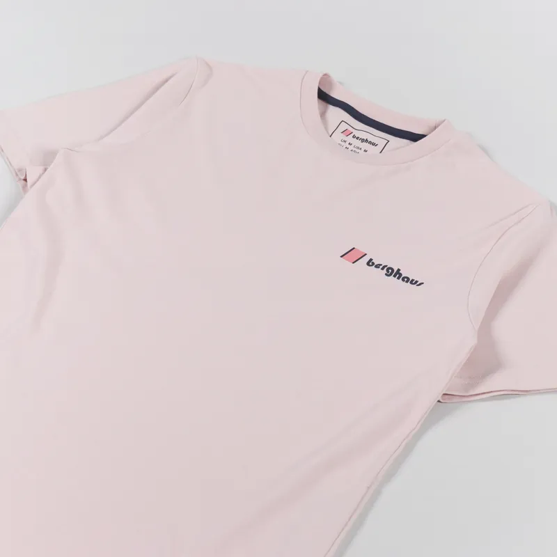 Berghaus Kanchenjunga Static T Shirt Light Pink-1