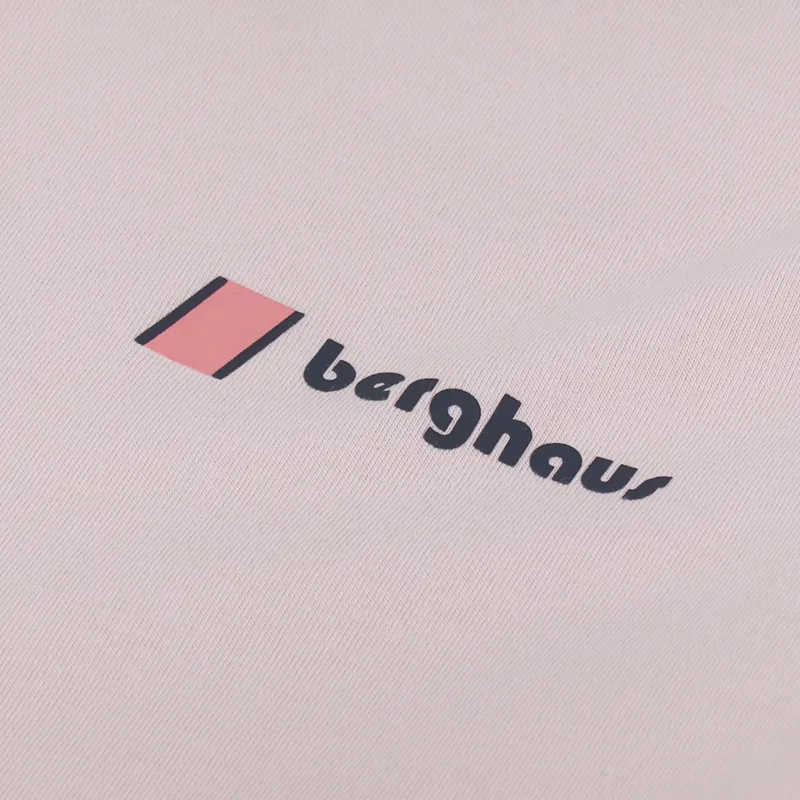 Berghaus Kanchenjunga Static T Shirt Light Pink-2