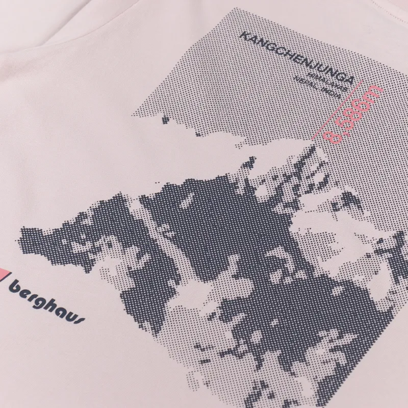 Berghaus Kanchenjunga Static T Shirt Light Pink-5