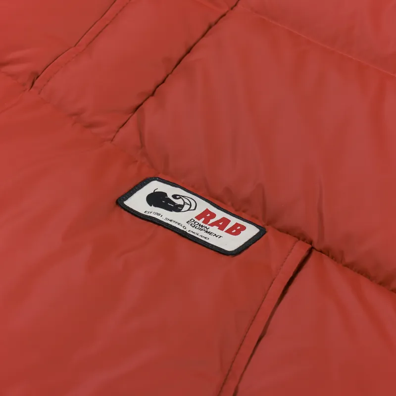 Rab Kinder Smock Red Clay-5