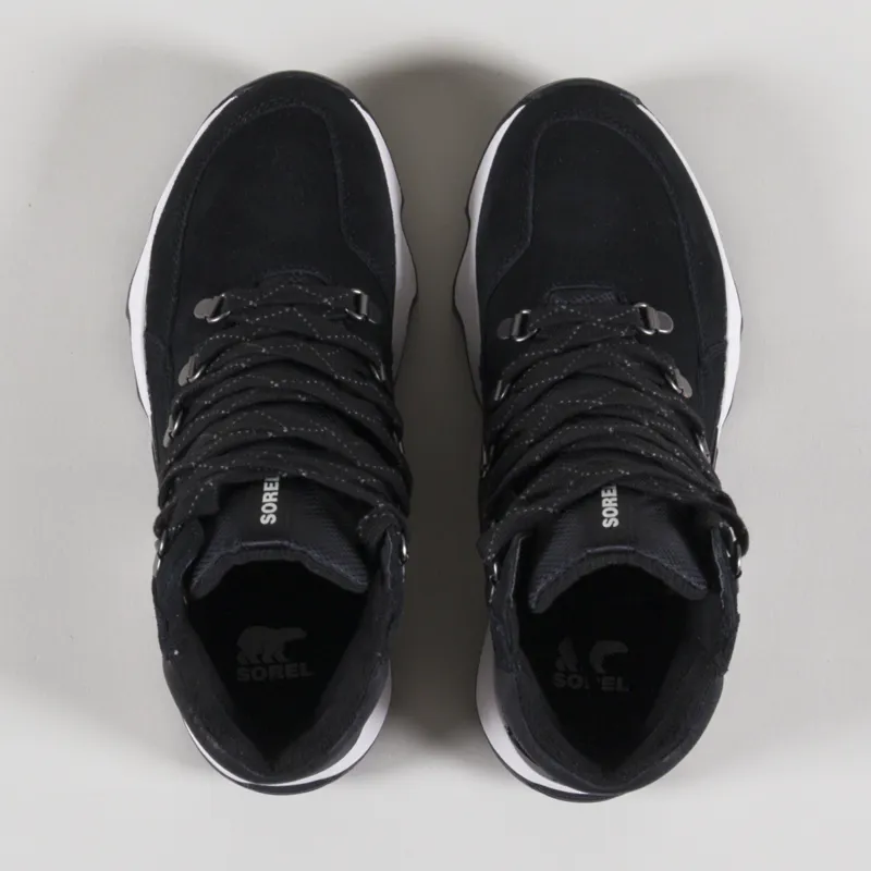 Sorel Womens Kinetic Impact Conquest Waterproof Boots Black Sea Salt-4