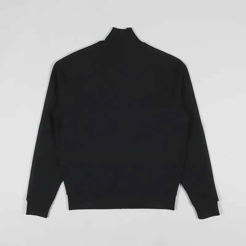 Fred Perry Knitted Tape Track Jacket Black-1