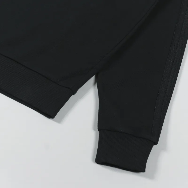 Fred Perry Knitted Tape Track Jacket Black-6