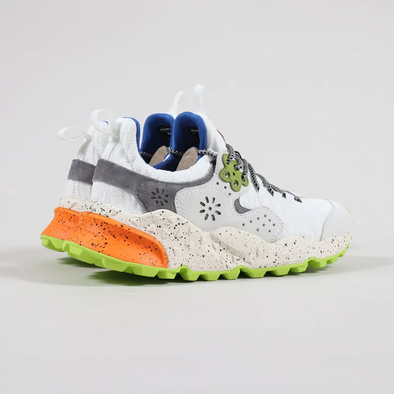 Flower Mountain Kotetsu Shoes White Fluo Yellow-2