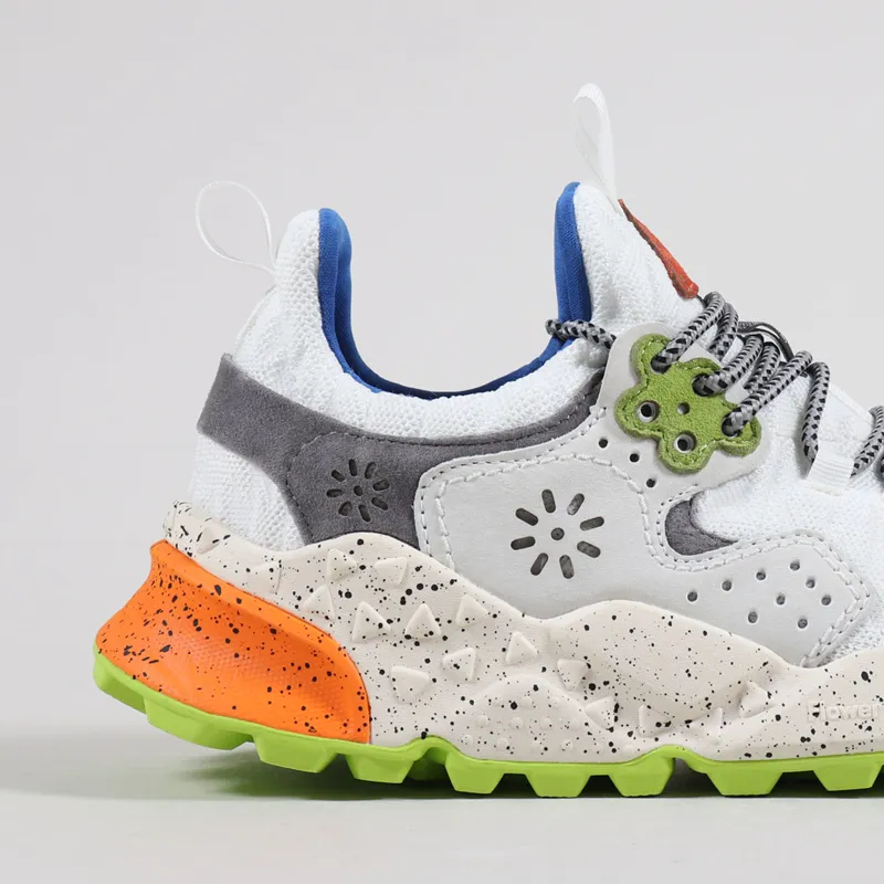 Flower Mountain Kotetsu Shoes White Fluo Yellow-5