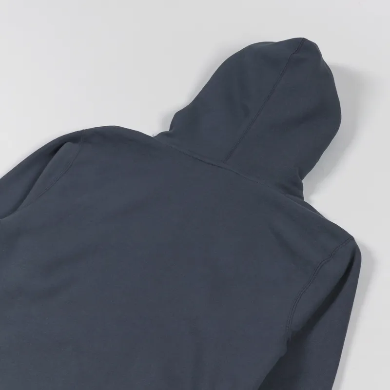 Krooked Eyes LG Hoodie Slate Blue-3