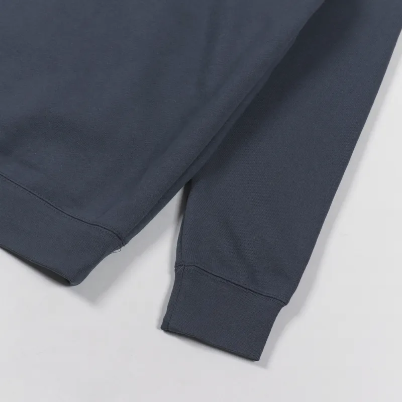 Krooked Eyes LG Hoodie Slate Blue-6