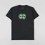 Krooked Eyes LG T Shirt Black Green