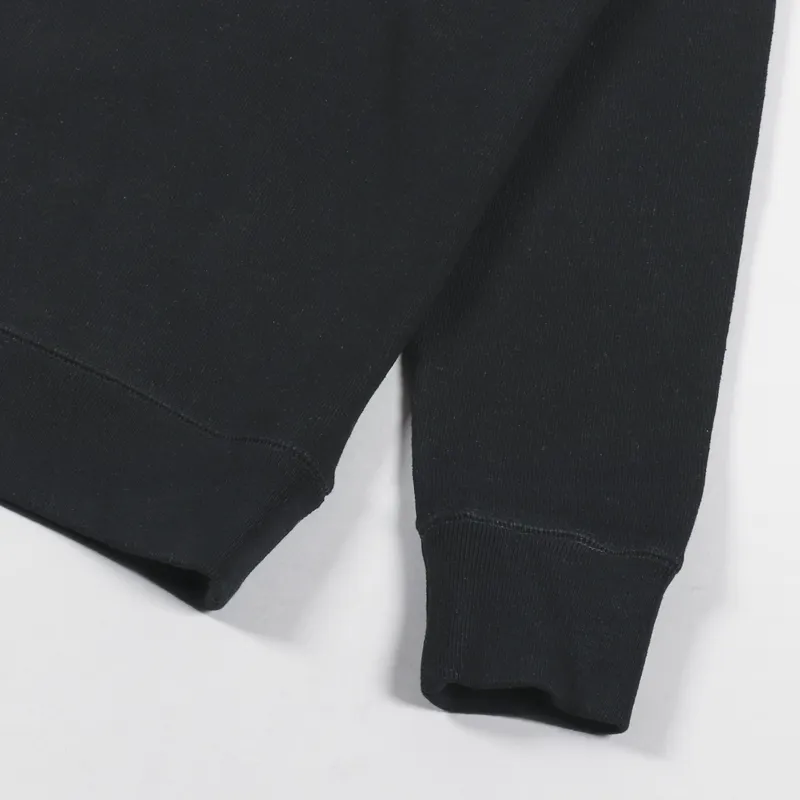 Norse Projects Kristian Tab Series Hoodie Black-5