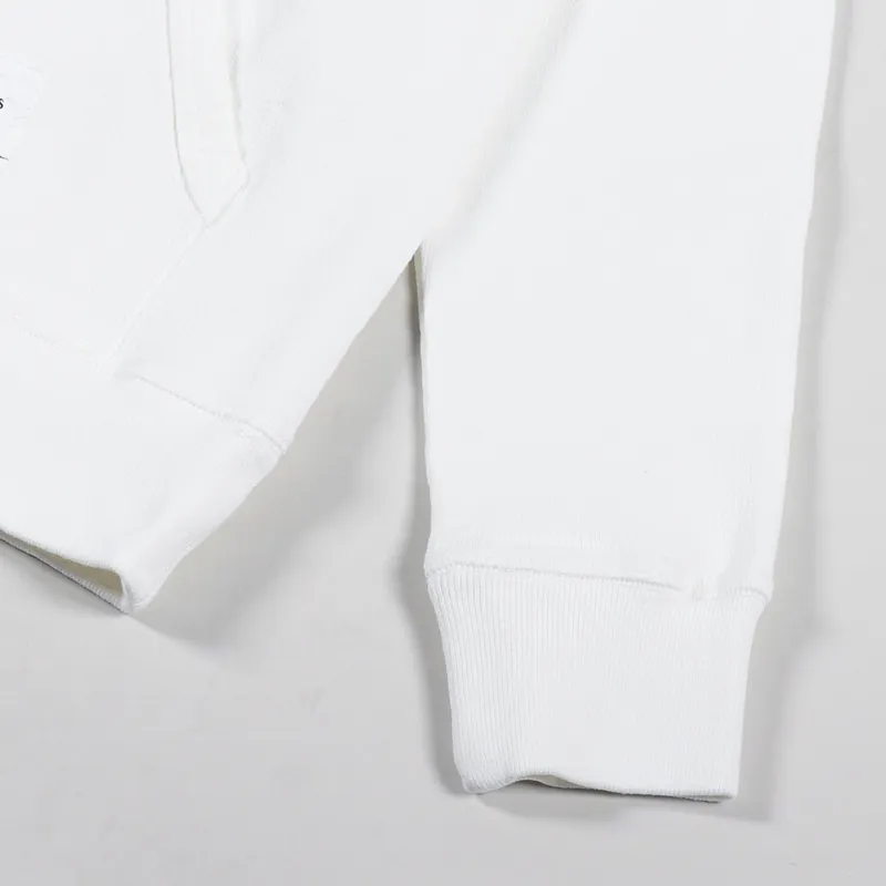 Norse Projects Kristian Tab Series Hoodie Ecru-4