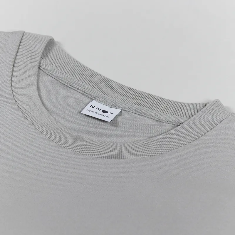 NN07 Kurt Long Sleeve T Shirt Grey-6
