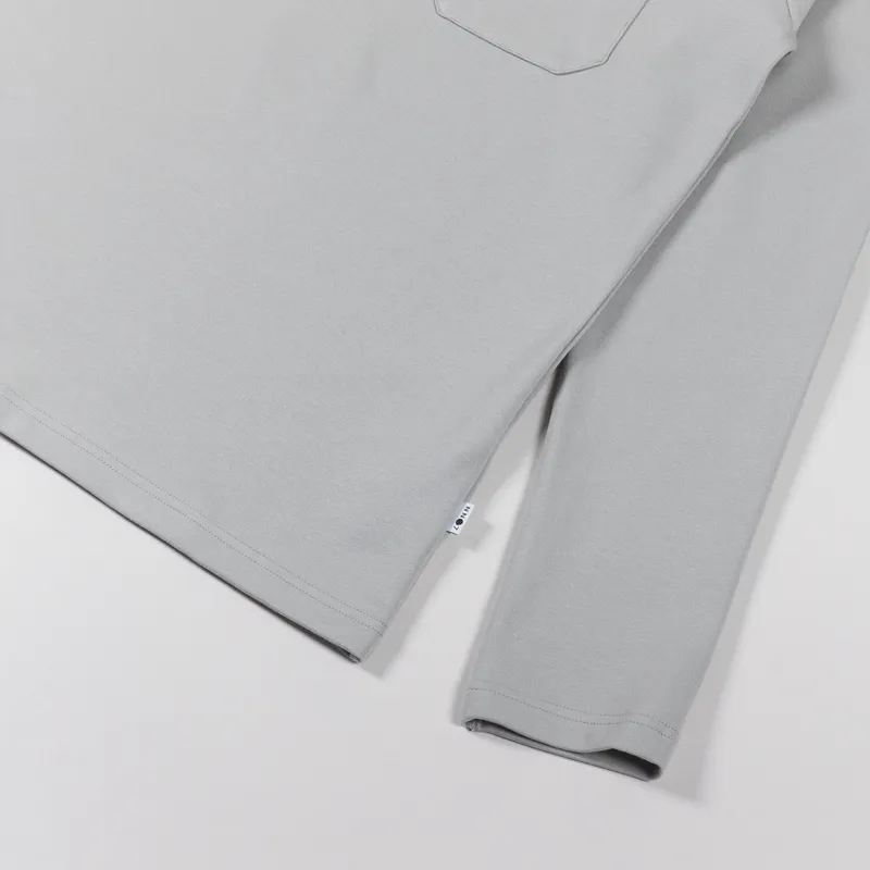 NN07 Kurt Long Sleeve T Shirt Grey-5