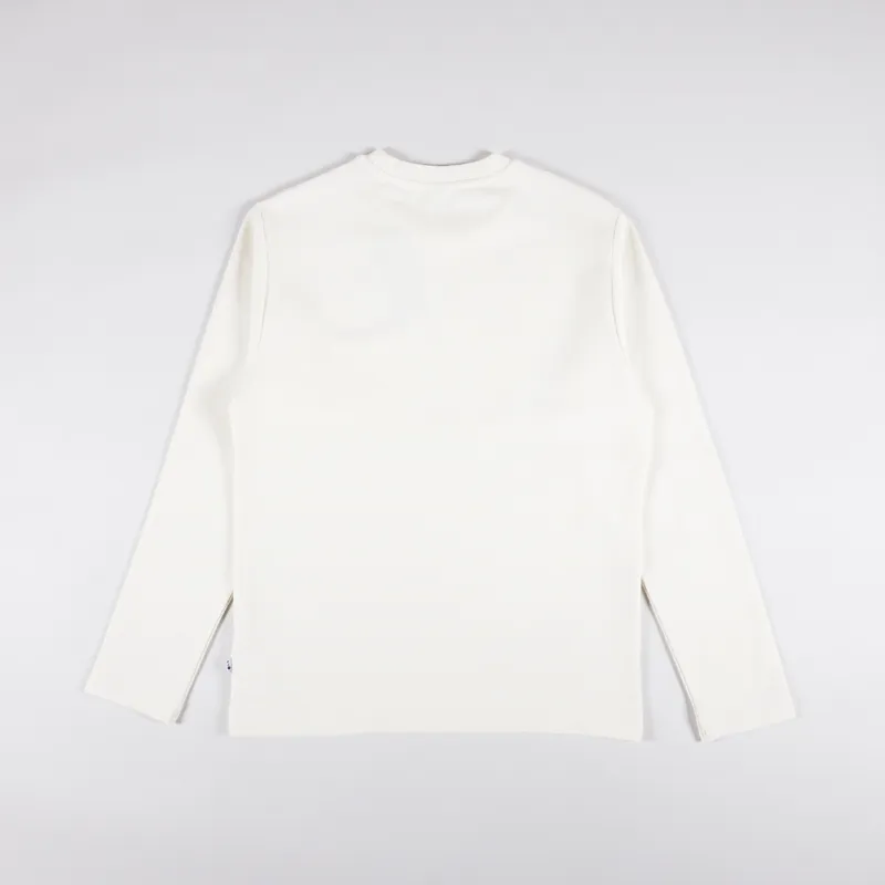 No Nationality 07 Mens Kurt Long Sleeve T Shirt Off White