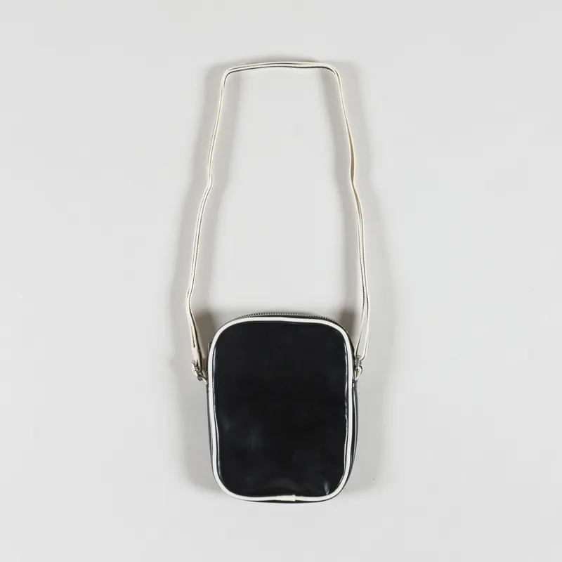 Fred Perry Womens Classic Small Side Bag Black Ecru-1