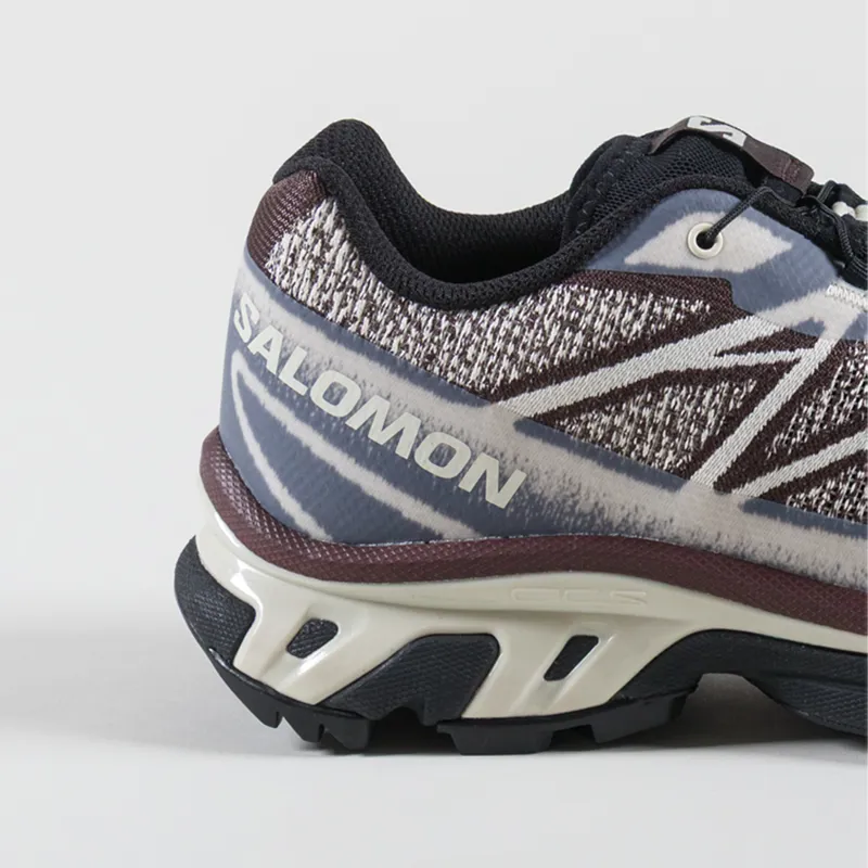 Salomon XT-6 Shadow Shoes Almond Milk Black Coffee Bitter Chocolate-4