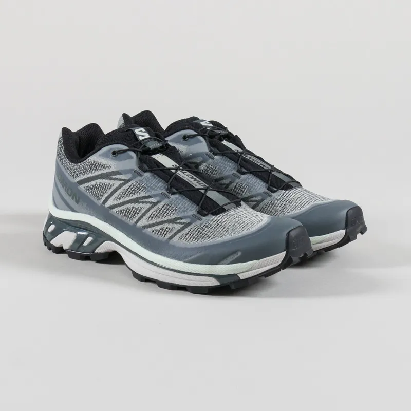 Salomon XT-6 Shadow Shoes Wrought Iron Urban Chic Cleary Aqua