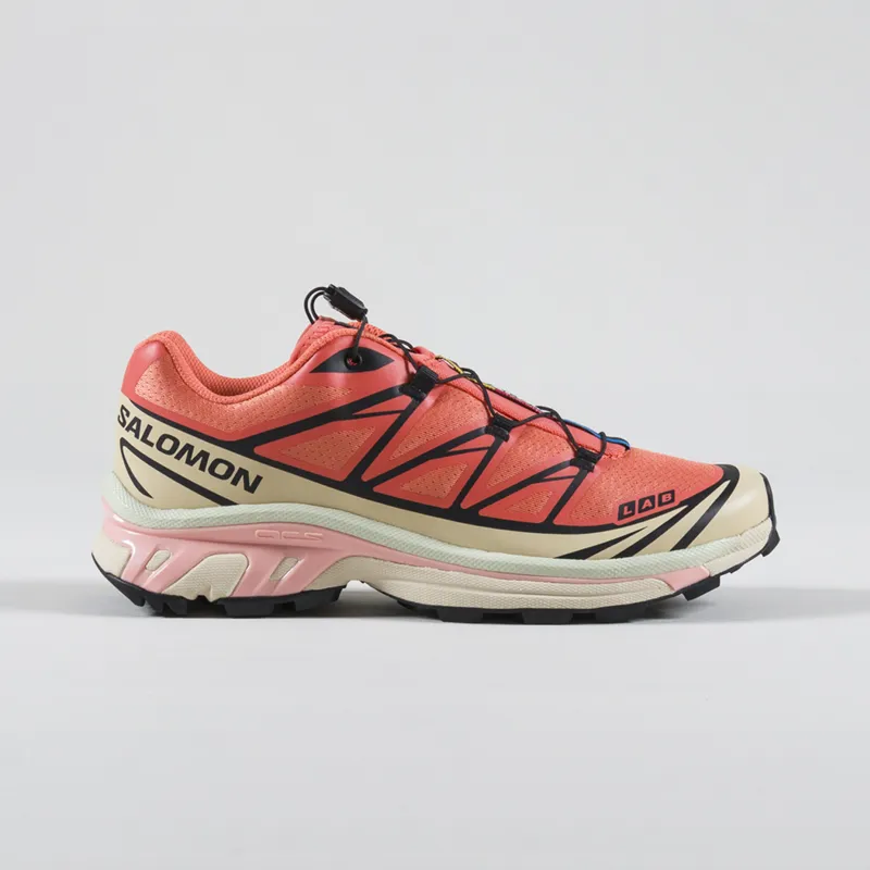 Salomon XT-6 Shoes Living Coral Black Cement-1
