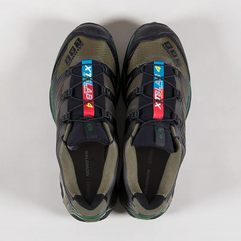 Salomon XT-4 OG Shoes Olive Night Black Aloe-6
