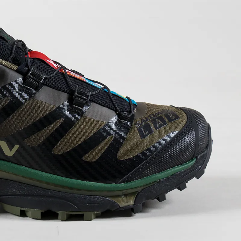 Salomon XT-4 OG Shoes Olive Night Black Aloe-5