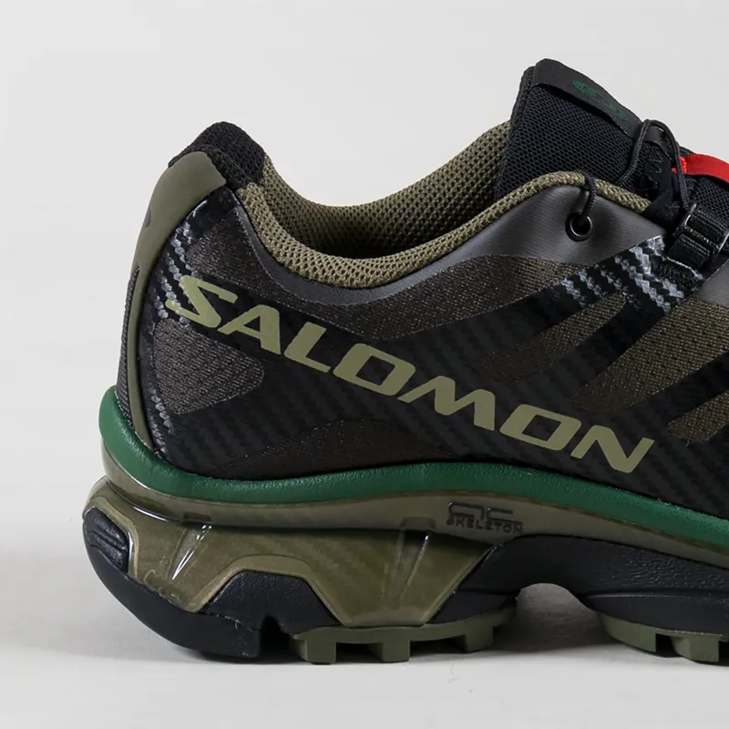 Salomon XT-4 OG Shoes Olive Night Black Aloe-4