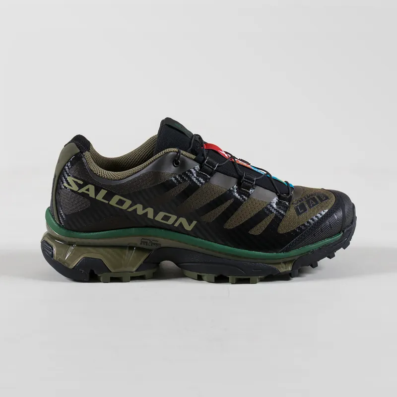 Salomon XT-4 OG Shoes Olive Night Black Aloe-2