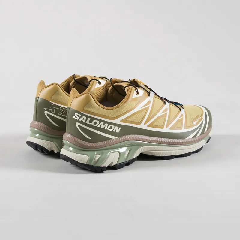 Salomon XT-6 GORE-TEX Shoes Antelope Icicle Portabella-1