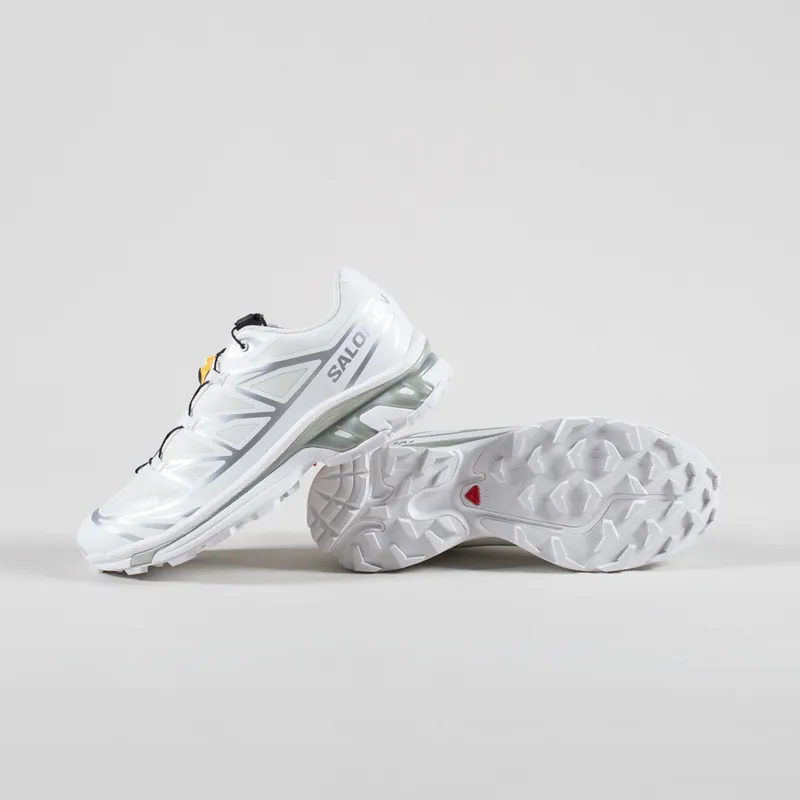Salomon XT-6 GORE-TEX Shoes White Ftw Silver-3