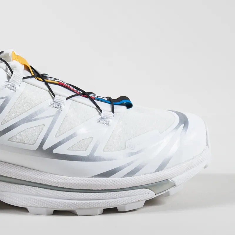 Salomon XT-6 GORE-TEX Shoes White Ftw Silver-5