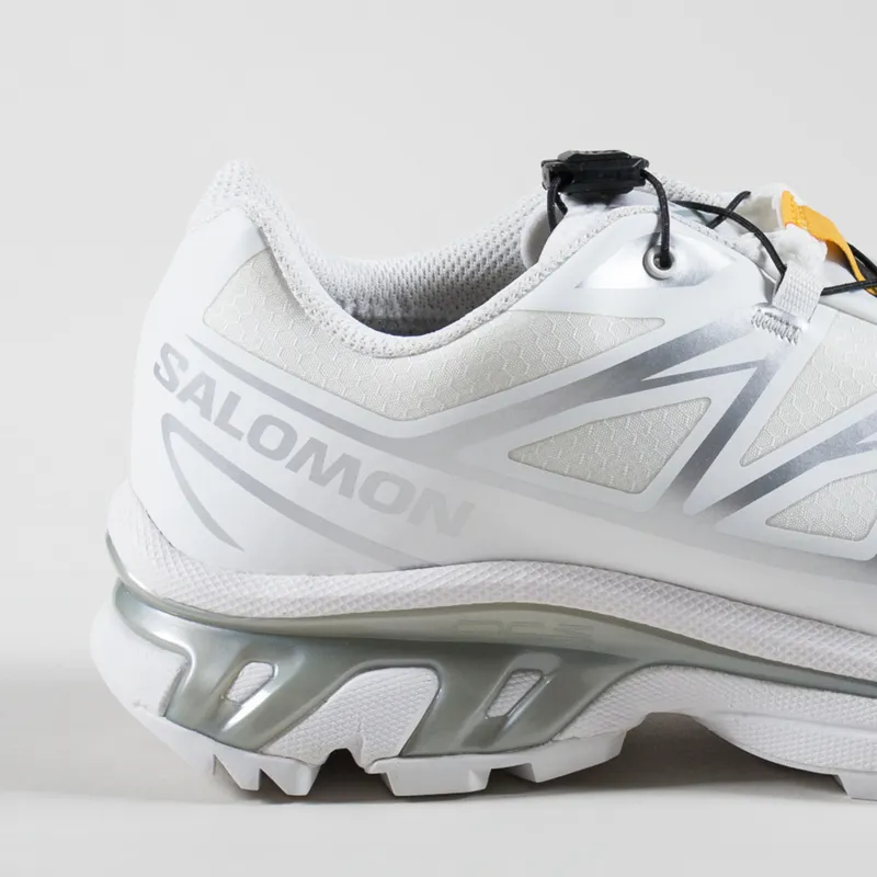 Salomon XT-6 GORE-TEX Shoes White Ftw Silver-4